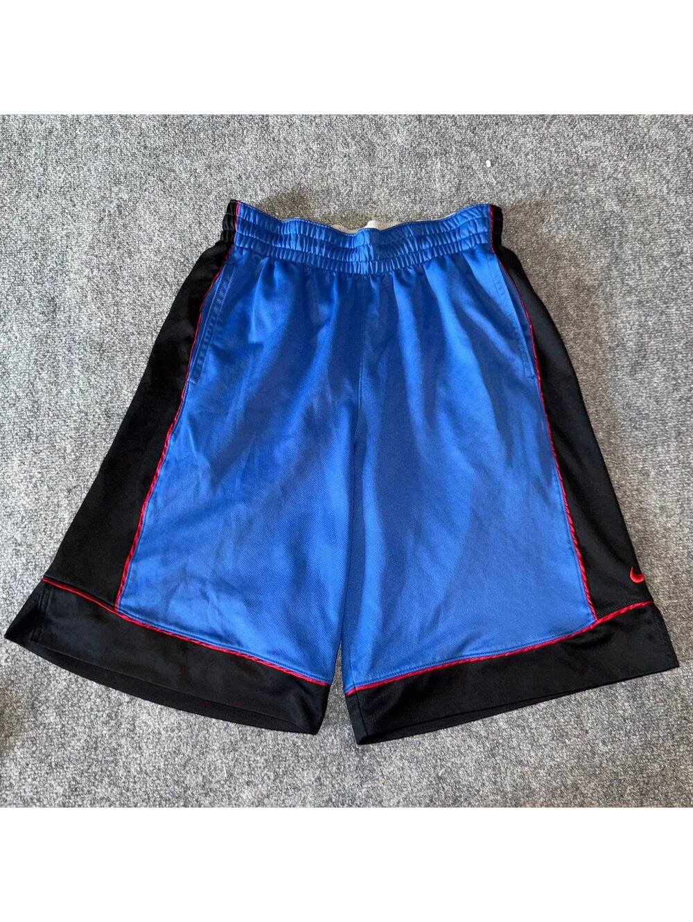 Nike Multicolor Baggy Hoop Shorts Mens MD Vtg y2k 90s Rare